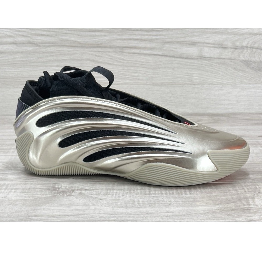 [JR2506] Adidas Harden Volume 9 Cyber Metallic Core Black Lucid Red Mens Sz 11.5